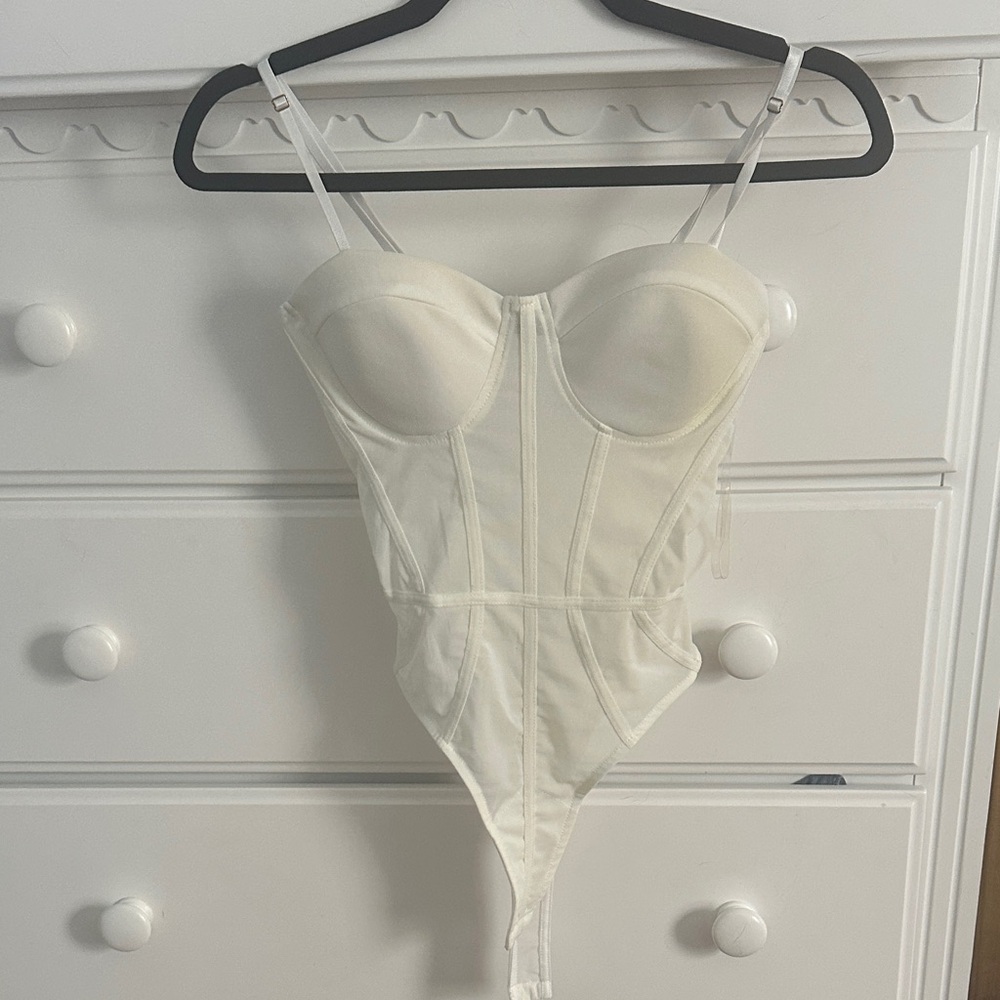 Elegant White Bodysuit